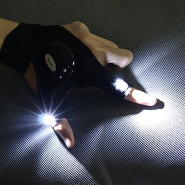 Handsfree LED - Waterdichte handshoenen met zaklamp