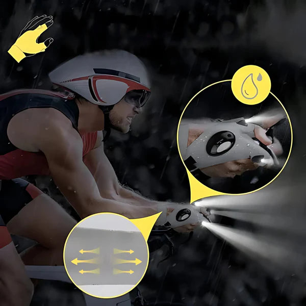 Handsfree LED - Waterdichte handshoenen met zaklamp