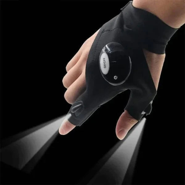 Handsfree LED - Waterdichte handshoenen met zaklamp
